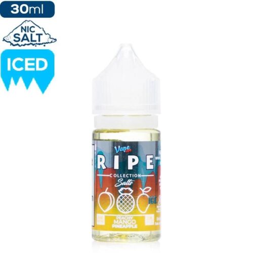 Ice Ripe - Peachy Mango Pineapple Nic Salts - 30mL