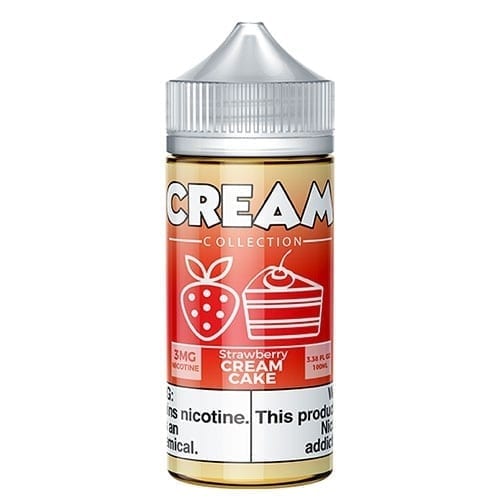 Cream - Strawberry Cream Cake e-Liquid - 100mL