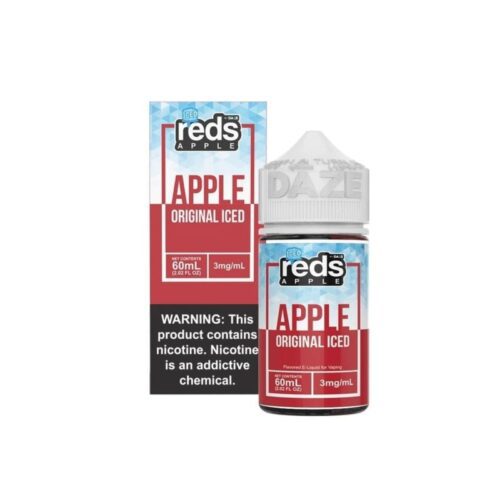7 Daze - Reds Apple Original Iced- 60mL