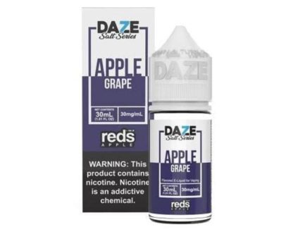 7 Daze Salt Series - Reds Apple Grape - 30 mL