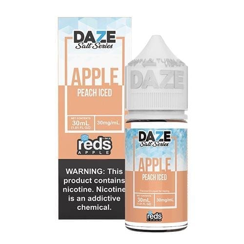 7 Daze Salt Series - Reds Apple Peach Iced - 30 mL