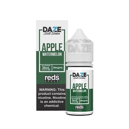 7 Daze Salt Series - Reds Apple Watermelon- 30 mL