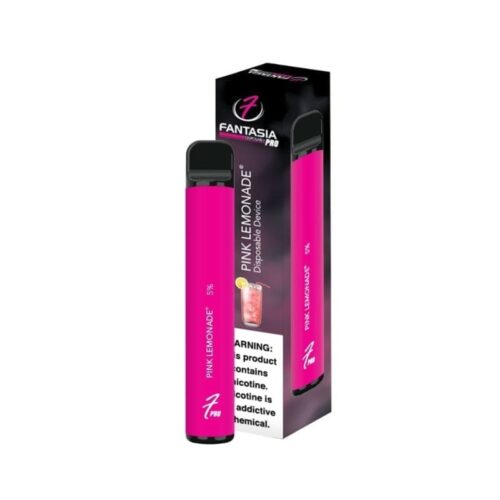 Fantasia Pro- Vaporizador Desechable 5% Nicotina (1500 caladas)- Pink Lemonade
