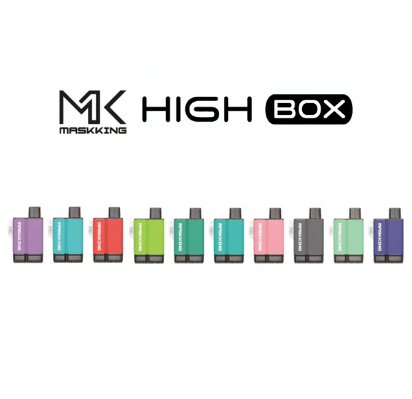 Maskking Box Vape Desechable recargable 3000 + Caladas (5%Nic)