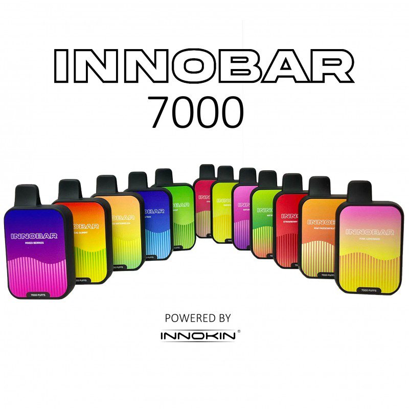 INNOBAR 7000 Vaporizador Desechable 5% 7000+ Puffs