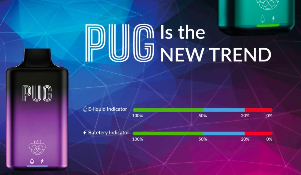 PUG Smart | 5% Nicotina 8000+ Puffs