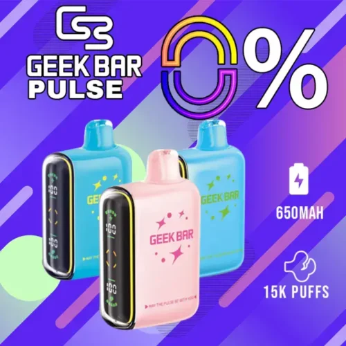 GEEK BAR PULSE 15K ZERO al mejor precio | Vapelab