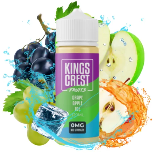 King´s Crest Fruits - Grape Apple Ice - 120ml